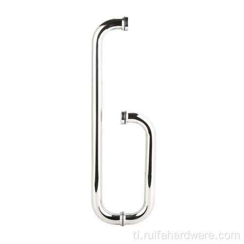 Ang mga modernong glass shower door ay humila